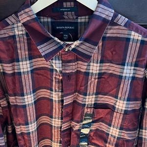 NWT Banana Republic Mens Flannel